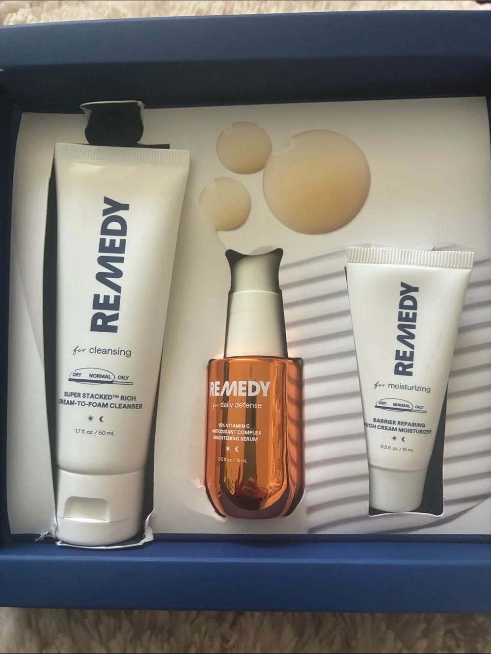 Remedy Skin Brightening 3-Piece Skincare Kit
